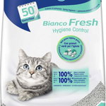BIOKAT's Bianco Fresh Nisip pentru pisici Hygiene Control 5kg (25 zile), Biokat's