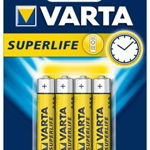 Set 4 baterii AAA 1.5V, Varta, Varta