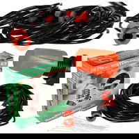 Sistem de Irigatie pentru gazon, gradina si terasa cu perdea de apa din plastic, duze ajustabile, 10m, Tenq.ro