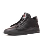 Sneakers barbati piele, 7CCJ30014B 01-N, Negru