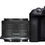 Aparat Foto D-SLR Canon EOS R10, 24.2 Mpx, Filmare 4k, procesor DIGIC X, Wi-Fi + RF-S 18-45mm S + adaptor EF-EOS R (Negru)