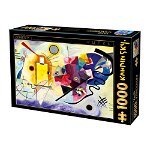 Puzzle D-Toys Kandinsky Galben-Rosu-Albastru 1000 piese