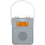 TechniSat Radio portabil, TechniSat, DIGITRADIO 30, Bathroom FM si DAB +, Rezistent la apa, Bluetooth, 2W, Gri, TechniSat