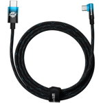 Cablu de date Baseus MVP Elbow, USB Type-C, Quick Charge 100W, 5A, 1m, Rosu