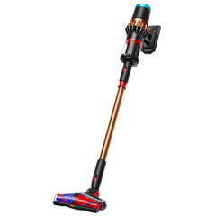 DYSON Aspirator vertical fara fir Dyson V16 Piston Animal™ 492963-01, Autonomie 70 minute, Recipient 1.3 l, Ecran LCD, Filtru HEPA, 900 W (Negru/Maro), DYSON DYSON Aspirator vertical fara fir Dyson V16 Piston Animal™ 492963-01, Autonomie 70 minute, Recipient 1.3 l, Ecran LCD, Filtru HEPA, 900 W (Negru/Maro), DYSON