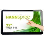 HANNSPREE Monitor Portabil VA LED Hannspree 31.5 HO325PTB, Full HD (1920 x 1080), HDMI, DisplayPort, Touchscreen, Boxe, Negru, HANNSPREE