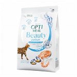 Optimeal Beauty Podium - hrana uscata pentru pisici adulte, cu fructe de mare - 4kg, OPTIMEAL