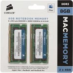 Memorie laptop Mac 8GB DDR3 1333MHz CL9 Dual Channel Kit, Corsair