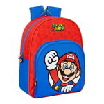 Ghiozdan pentru clasa zero Nintendo Super Mario Bros 33 cm albastru