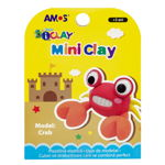 Plastilina iClay MiniClay model crab,30 grame, AMOS