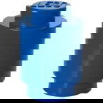 Cutie Rotunda Depozitare Lego 1 x 1 Albastru Inchis, LEGO