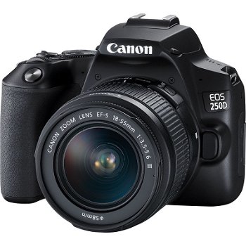 Camera foto Canon DSLR EOS 250D + 18-55 DC III