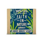 Faith in Nature Sapun natural solid cu rozmarin 100 gr, Faith In Nature