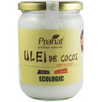 Ulei de cocos Extravirgin Bio 500 ml, Pronat