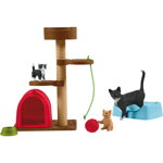 Jucarie Farm World 42501 Playtime for cute cats, Schleich