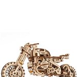 Puzzle 3D Ugears Motocicleta Scrambler UGR-10 380 piese
