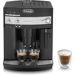 Espressor automat De'Longhi Magnifica ESAM 3000.B Sistem manual de spumare Rasnita cu 13 setari 1450W 15 bar 1.8 l Negru