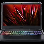 Laptop gaming ACER Nitro 5 AN515-45, 15.6" Full HD 144Hz, AMD® Ryzen™ 7 5800H, 16GB RAM, SSD 512GB, nVidia GeForce RTX 3070, Windows 11 Home, Black