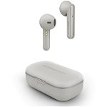 Casti In-Ear Bluetooth Energy Sistem Style 3, True Wireless, Cutie de incarcare, Ivory