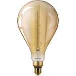 Bec LED Philips 5W 25W classic-giant E27 A160 GOLD ND