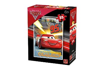 Puzzle King - Cars 3, 35 piese (05309-A), King