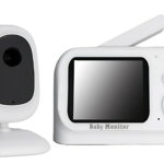 Monitor video pentru bebelusi cu camera si ecran LCD de 3.2 inchi cu camera vedere nocturna, GAVE
