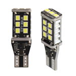 Bec led auto techstar® t15, w16w, alb rece, 6000k, 12v, 300 lm