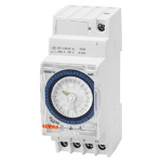 DAILY TIME SWITCH - CHARGE RISERVE 150H - 1 CHANGEOVER CONTACT - 2 module, Gewiss