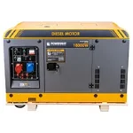 Generator de curent pe motorina PM-AGR-18000MD, 18 kW, 230 V / 400 V, 12 V, Powermat PM1227