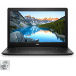 Laptop DELL 15.6'' Inspiron 3593 (seria 3000), FHD, Procesor Intel® Core™ i7-1065G7 (8M Cache, up to 3.90 GHz), 8GB DDR4, 512GB SSD, Intel Iris Plus, Linux, Black, 2Yr CIS