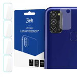 Set 4 x Folie camera 3MK Lens Protection, pentru Camera Samsung Galaxy A21s, Structura Incasabila, 7H, 0.2 mm