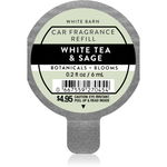 Bath & Body Works White Tea & Sage parfum pentru masina rezervă 6 ml, Bath & Body Works