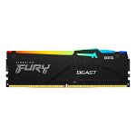Memorie RAM Kingston FURY Beast RGB 32GB DDR5 4800MHz CL38, Kingston