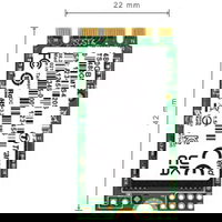 SSD industrial, Transcend, M.2 420S, 480GB, SATA III 6Gb/s, 42x22x3.58mm