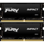 Memorii laptop Kingston FURY Impact 16GB(2x8GB), DDR3L-1866MHz, CL11, Dual Channel, Kingston