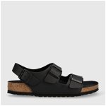 Birkenstock sandale Milano bărbați, culoarea negru, 1024997 1024997-Black, Birkenstock