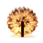 Veioză maro cu luminozitate reglabilă (înălțime 3,5 cm) Velvet Accordion – Gingko, Gingko