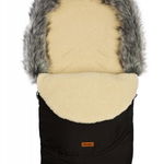 Sac de iarna Sensillo ESKIMO Lana 100x46 cm Negru, 