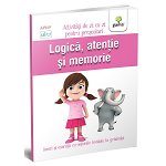 Logica, atentie si memorie 3-4 ani, Editura Gama, 2-3 ani +, Editura Gama