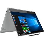 Notebook / Laptop 2-in-1 Lenovo 15.6'' Yoga 730, FHD IPS Touch, Procesor Intel® Core™ i7-8565U (8M Cache, up to 4.60 GHz), 16GB DDR4, 1TB SSD, GeForce GTX 1050 4GB, Win 10 Home, Platinum Silver, Active Pen