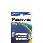 Baterie Panasonic Evolta 9V 6F22 6LR61 alcalina 6LR61EGE/1BP, blister 1 baterie