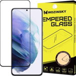 Folie Sticla Compatibila cu Samsung Galaxy S21 5G - Wozinsky 5D Full Glue Negru