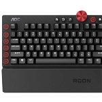 Tastatura gaming mecanica Aoc Agon AGK700, Iluminare RGB, Negru
