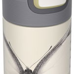 Cana termos Kambukka Etna cu capac 3 in 1 Snapclean, inox, 300ml, Yellow Butterfly