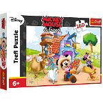 Puzzle Trefl Disney Mickey Mouse, Mickey fermier 160 piese, Trefl