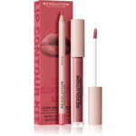 Makeup Revolution Lip Contour Kit set îngrijire buze culoare Queen, Makeup Revolution
