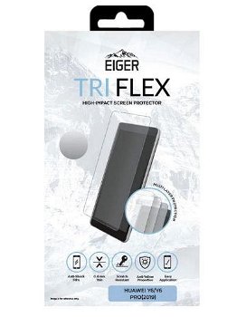 Folie Protectie Tri Flex Eiger EGSP00493 pentru Huawei Y6 2019/ Y6 Pro 2019 (Transparent)