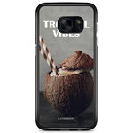 Bjornberry Shell Samsung Galaxy S7 - Nucă de cocos tropicale, 