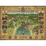 Puzzle Harta Hogwarts, 1500 Piese, Ravensburger