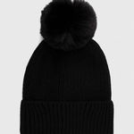Answear Lab caciula de lana culoarea bej, de lana, din tricot gros, Answear Lab